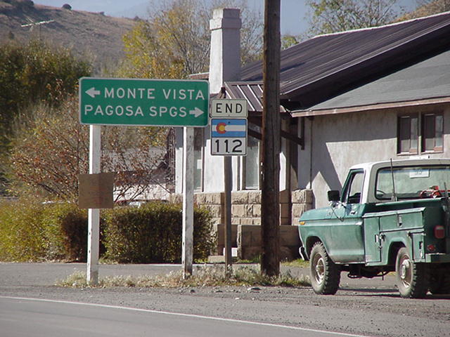 End CO 112, Del Norte, CO