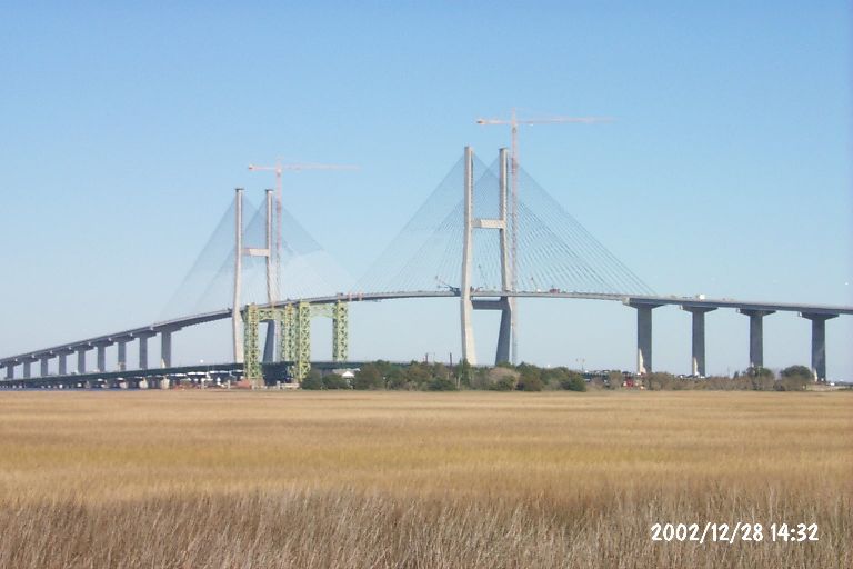 2002 long view of stayed spans