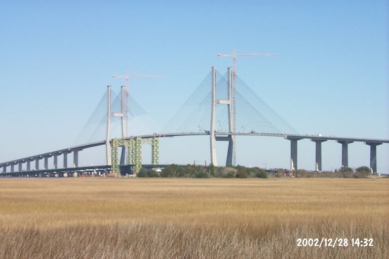 2002 long view of stayed spans