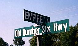 Old number 6 hwy at Empire Ln.