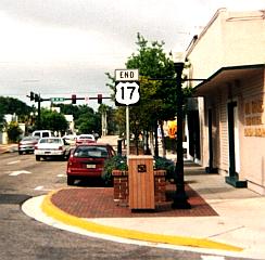 US 17 end, across street